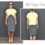 Mila Designer Dress Sewing Pattern By Style Arc