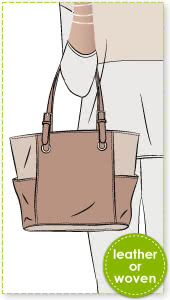 New York Tote Bag Sewing Pattern By Style Arc - This is the iconic tote bag