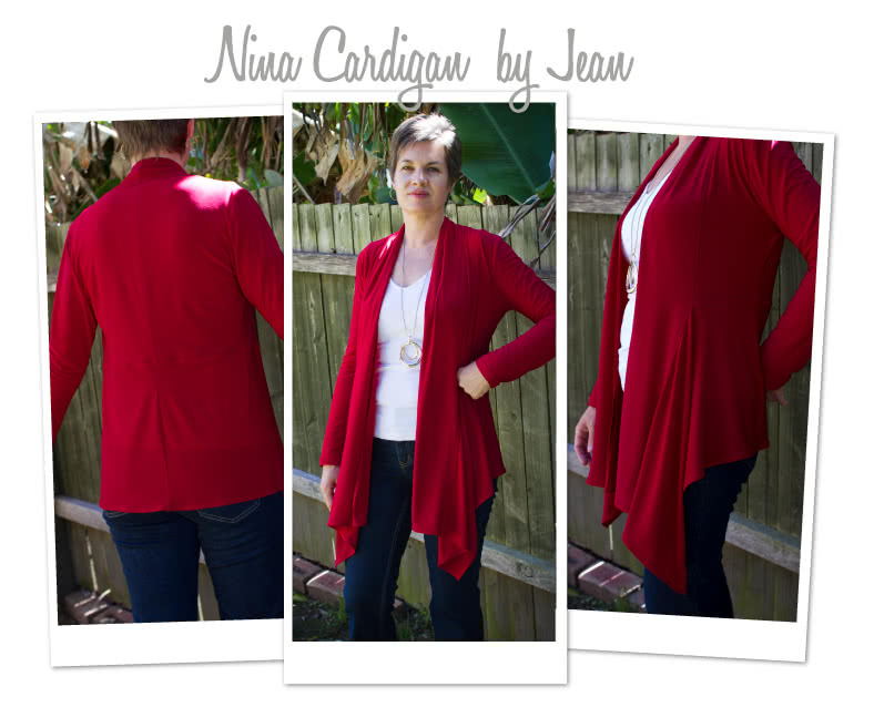 Nina Swing Cardi By Style Arc - Waterfall knit cardigan