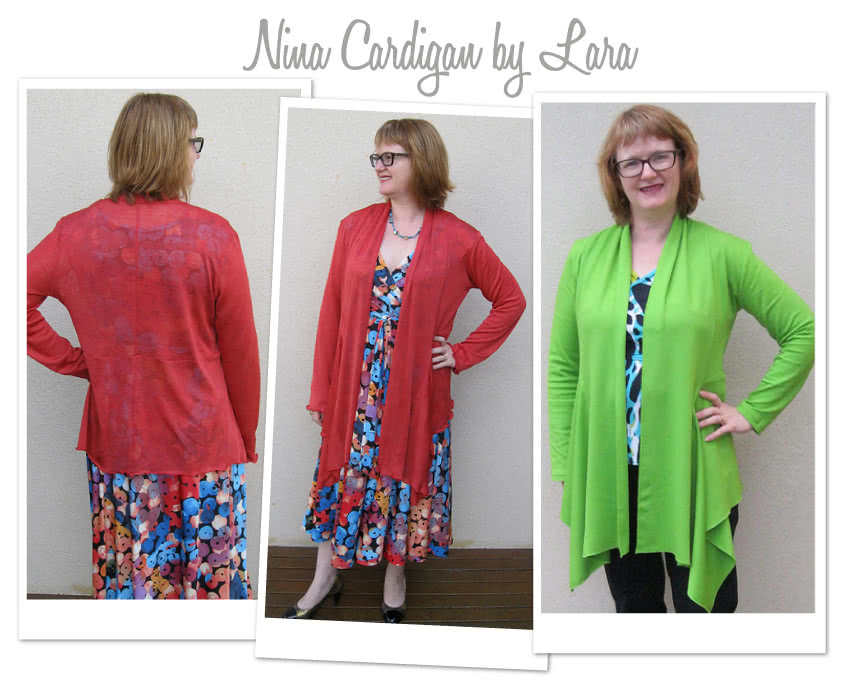 Nina Swing Cardi By Style Arc - Waterfall knit cardigan