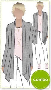 Nina + Evie + Beth Outfit Sewing Pattern Bundle By Style Arc - Nina Cardi + Evie Top + Beth Pant