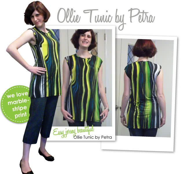 Ollie Tunic Sewing Pattern By Petra And Style Arc - Quick & simple over tunic