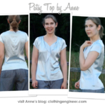 Patsy Top Sewing Pattern By Anne And Style Arc