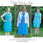 Peggy Woven Dress Sewing Pattern By Anne And Style Arc