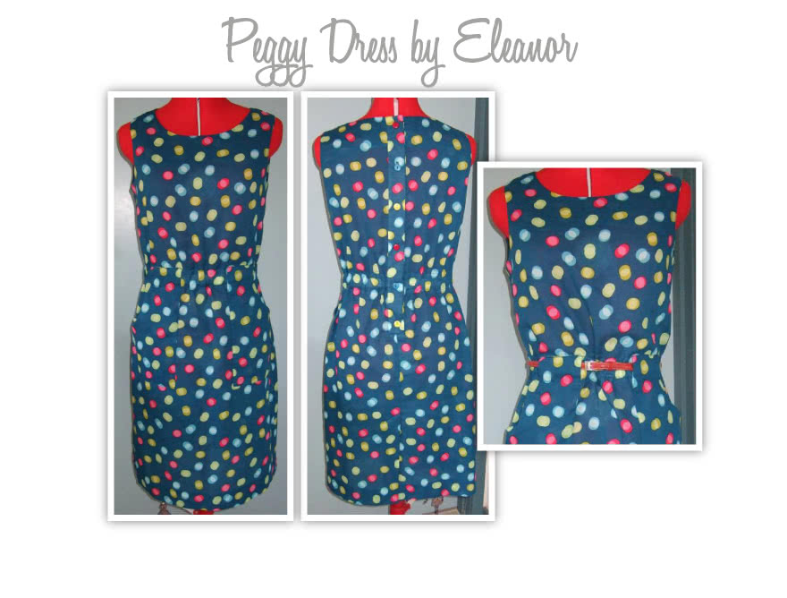 Peggy Woven Dress Sewing Pattern By Eleanor And Style Arc - Versatile dress - great for work.