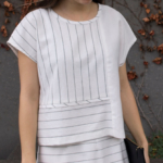 Quinn Woven Top Sewing Pattern By Style Arc