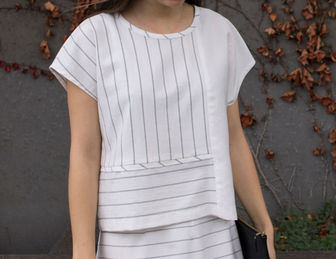 Quinn Woven Top Sewing Pattern By Style Arc