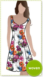 Sabrina Dress Sewing Pattern By Style Arc - Vintage style sundress