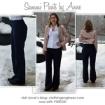 Sammi Woven Pant Sewing Pattern By Anne And Style Arc