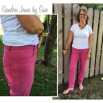 Sandra Narrow Leg Jean Sewing Pattern By Sue And Style Arc