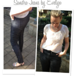 Sandra Narrow Leg Jean Sewing Pattern By Evelyn And Style Arc