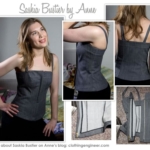Saskia Woven Bustier Sewing Pattern By Anne And Style Arc