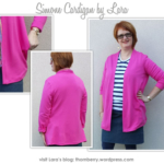 Simone Knit Cardigan Sewing Pattern By Lara And Style Arc