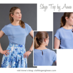 Skye Top Sewing Pattern By Anne And Style Arc
