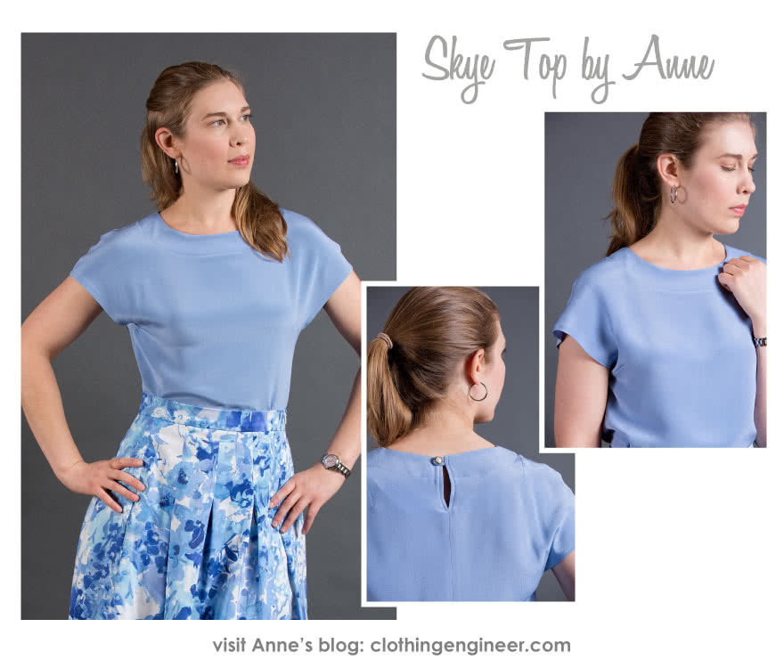 Skye Top Sewing Pattern By Anne And Style Arc - A fashionable top for every body
