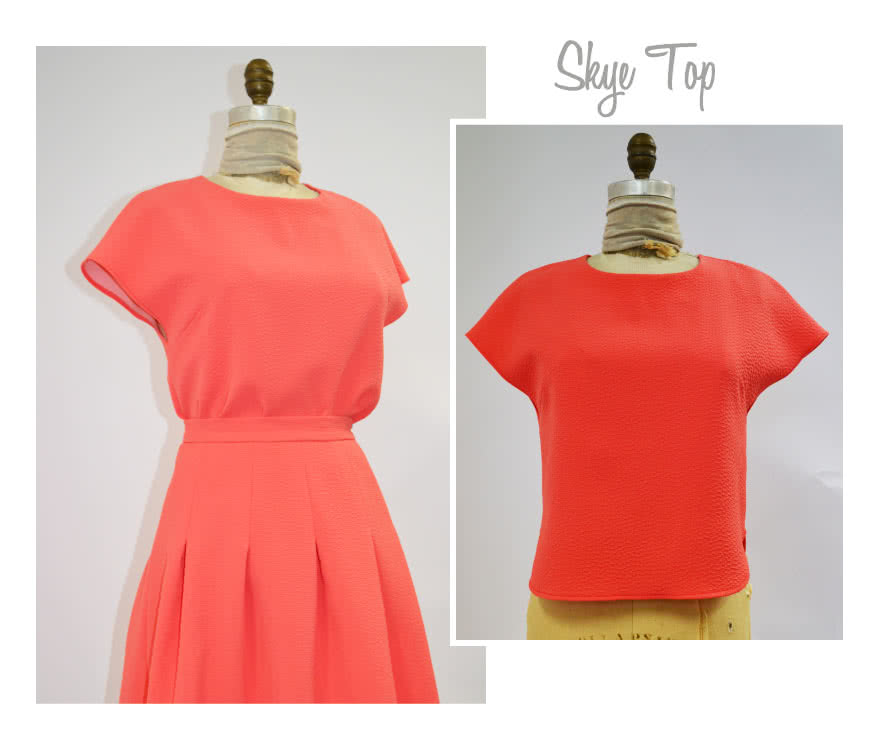 Skye Top Sewing Pattern By Style Arc - A fashionable top for every body