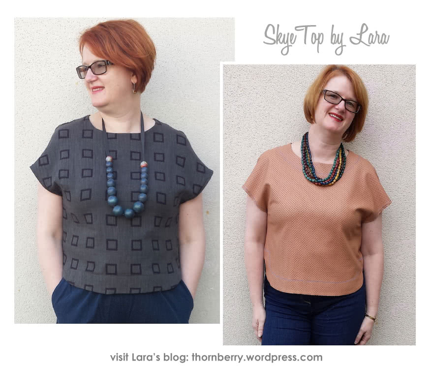 Skye Top Sewing Pattern By Lara And Style Arc - A fashionable top for every body