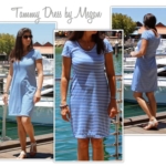 Tammy Knit Dress Combo Sewing Pattern By Megan And Style Arc