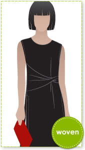 Tania Tabard Sewing Pattern By Style Arc - Designer Tabard a stylish twisted front piece