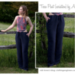 Tessa Pant Sewing Pattern By Anne And Style Arc