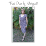 Trixi Knit Wrap Dress Sewing Pattern By Margaret And Style Arc