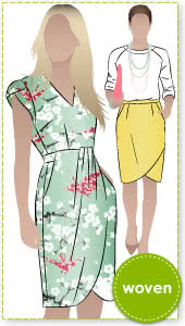 Tulip Dress Sewing Pattern By Style Arc
