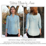 Victoria Blouse Sewing Pattern By Anne And Style Arc