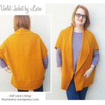 Violet Knit Jacket Sewing Pattern By Lara And Style Arc