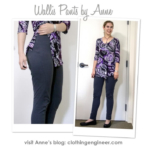 Wallis Pant Sewing Pattern By Anne And Style Arc