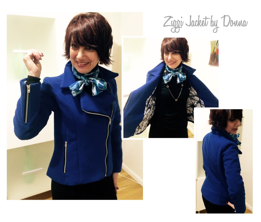 Ziggi Jacket Sewing Pattern Jacket, Vest & Coat Sewing Patterns