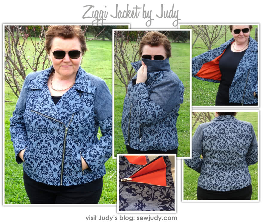 Ziggi Jacket Sewing Pattern Jacket, Vest & Coat Sewing Patterns