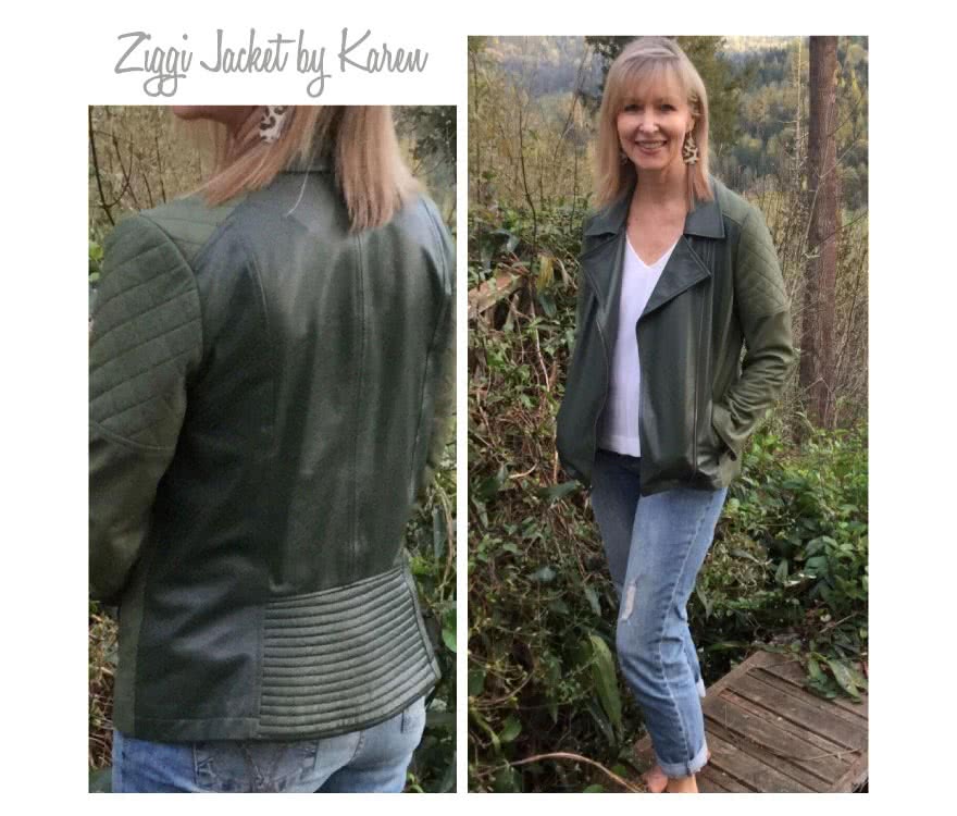 Ziggi Jacket Sewing Pattern Jacket, Vest & Coat Sewing Patterns