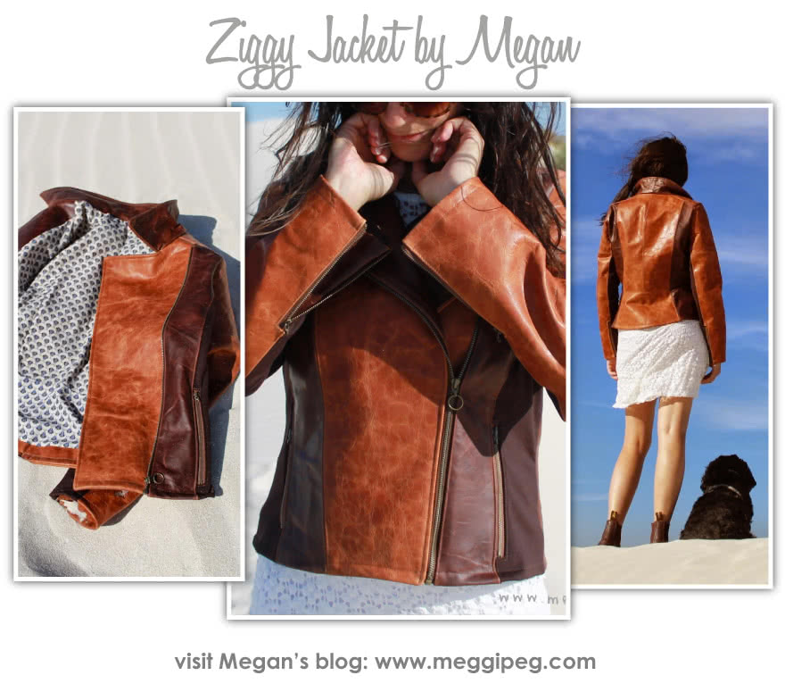 Ziggi Jacket Sewing Pattern Jacket, Vest & Coat Sewing Patterns