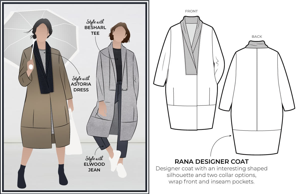 Style Arc's Rana Designer Coat - NOW IN STORE! 