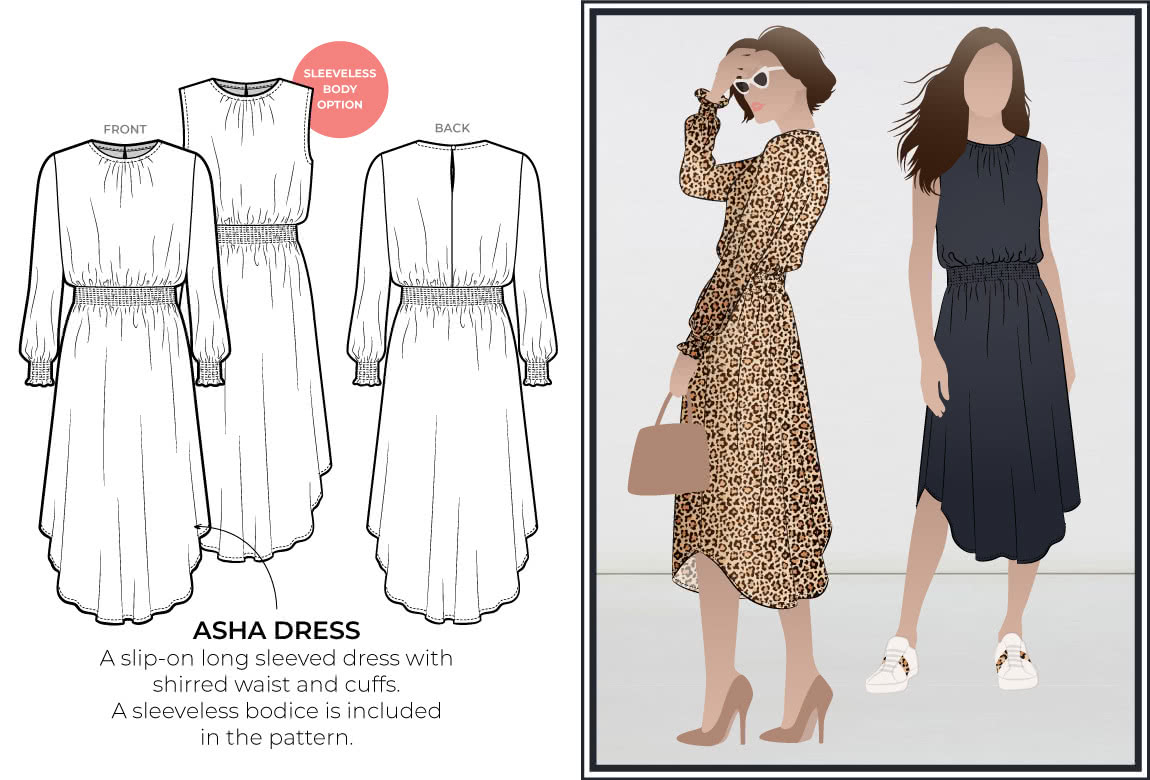 Style Arc's latest release the Asha Dress