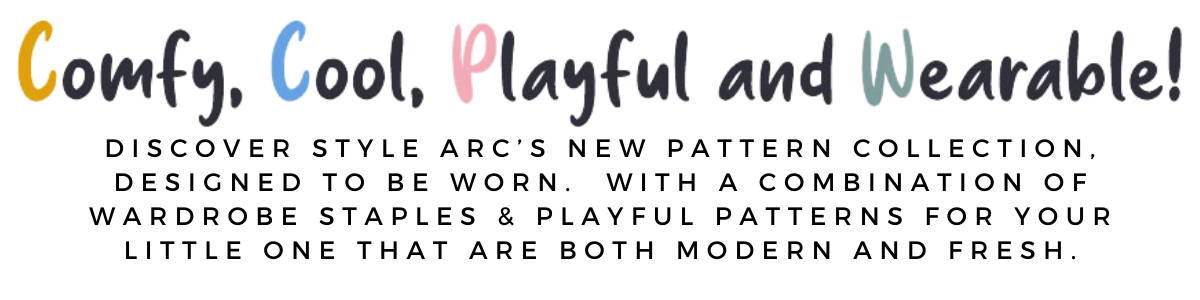 Style Arc's wardrobe staples & playful patterns for your little one that are both modern and fresh.
