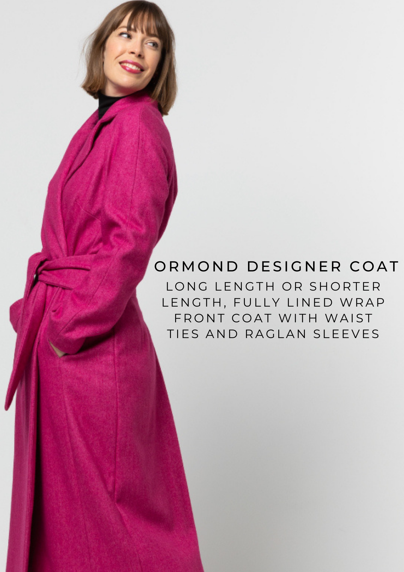 ORMOND DESIGNER COAT - Style Arc's latest pattern release 