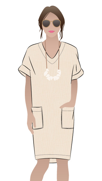 Adeline Dress By Style Arc - Easy Designer Dress
