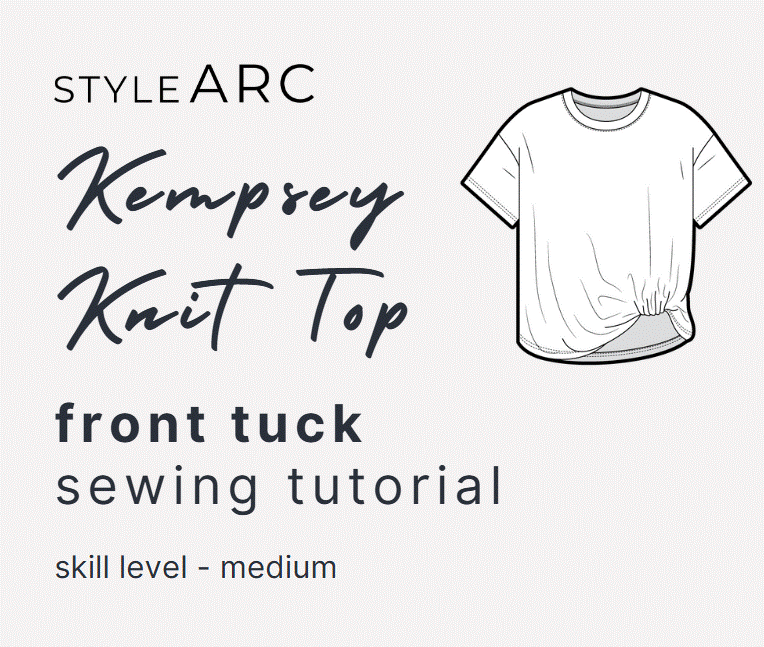 Kempsey Knit Top - Front Tuck YouTube video