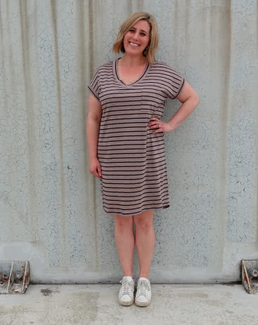 Style Arc's Latest Freebie- Richie Knit Tunic Dress