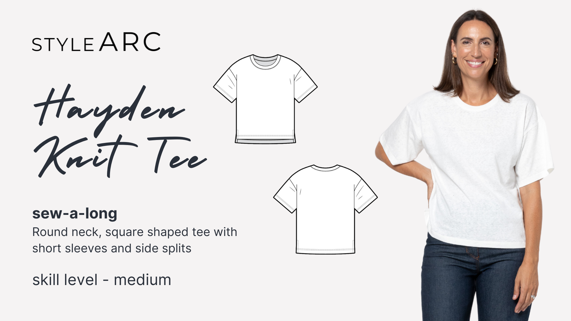 Hayden Knit Tee sew-a-long