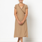 Annabelle Woven Dress Sewing Pattern By Style Arc