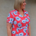 Armidale Dress + Coral Poppy Woven Fabric Bundle