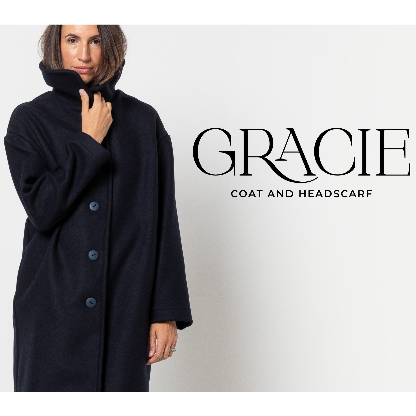 GRACIE COAT AND HEADSCARF