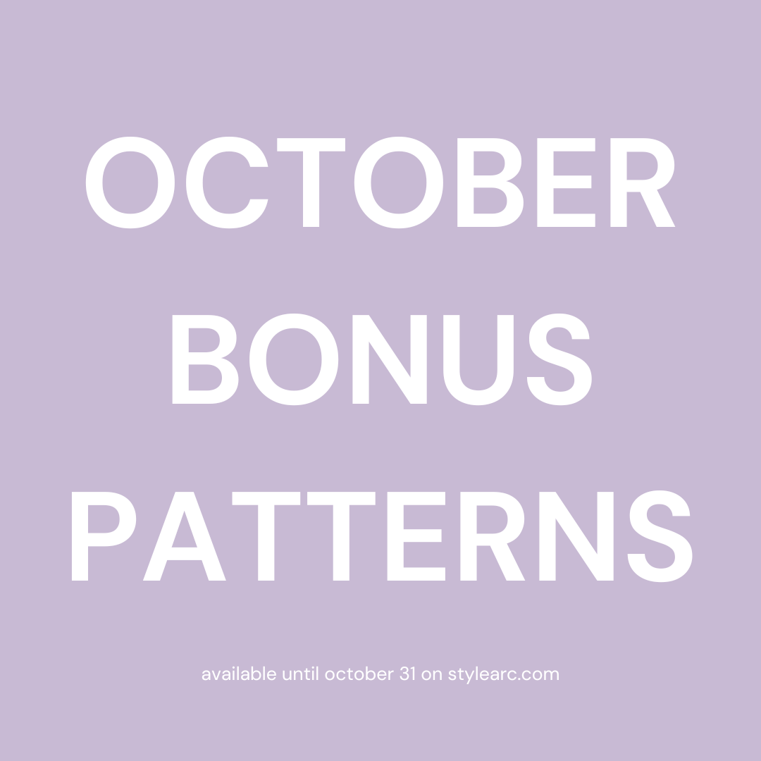 October Bonus Patterns | Sonny Knit Pant or Simpson Sweatshirt