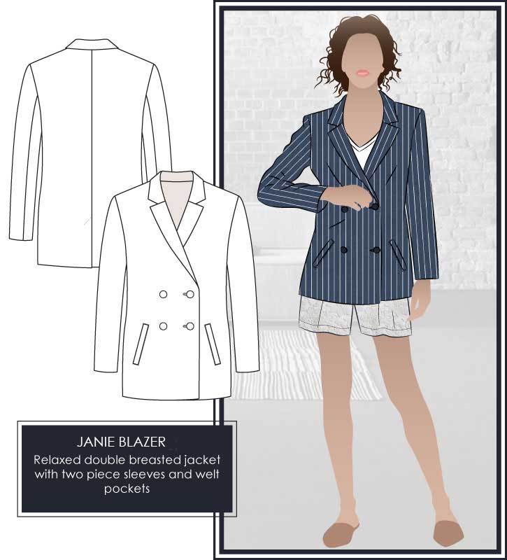 Janie Blazer by Style Arc