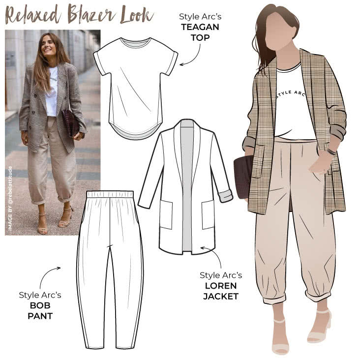 Relaxed Blazer Look 