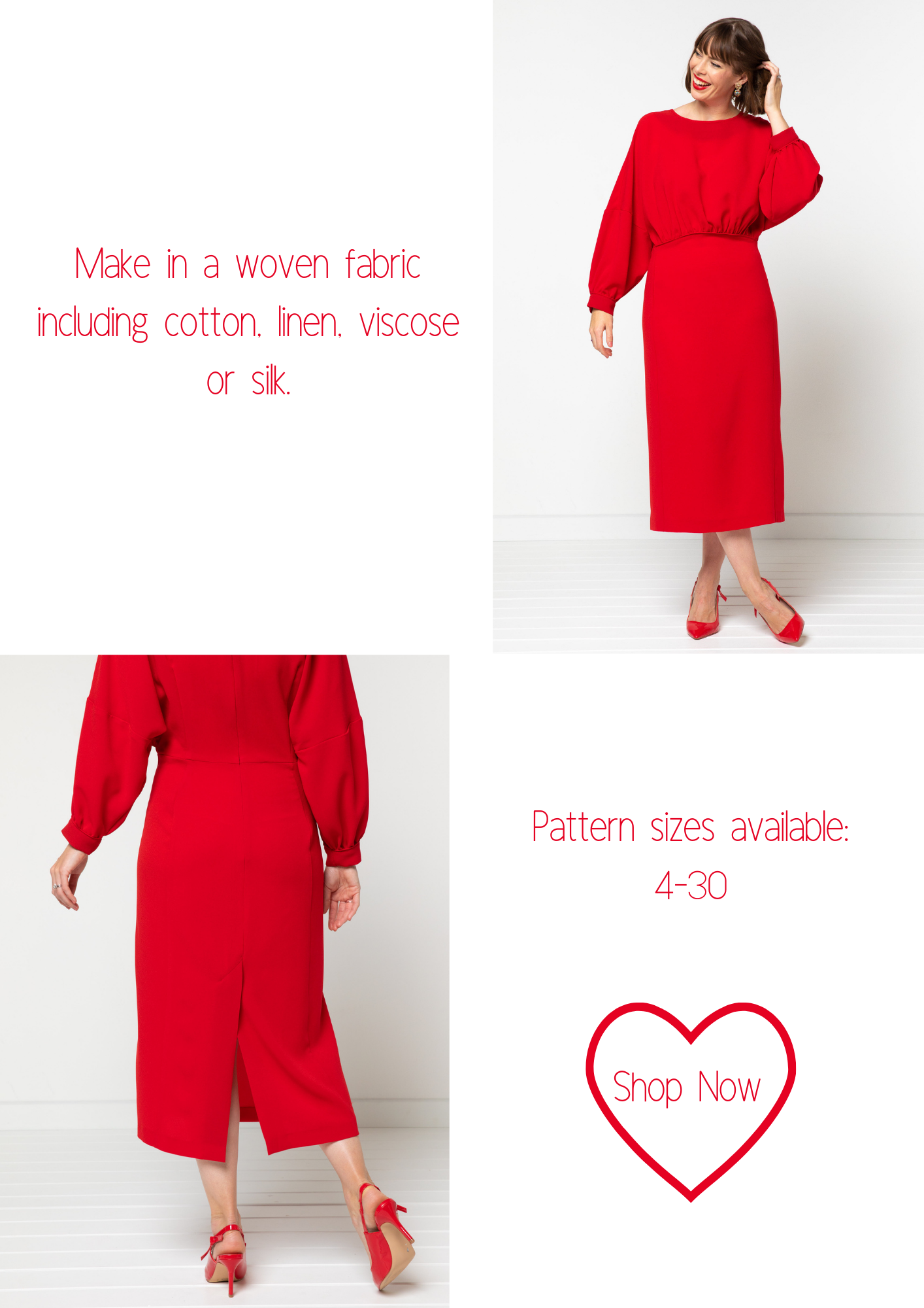 Elsbeth Woven Dress - New Pattern Release