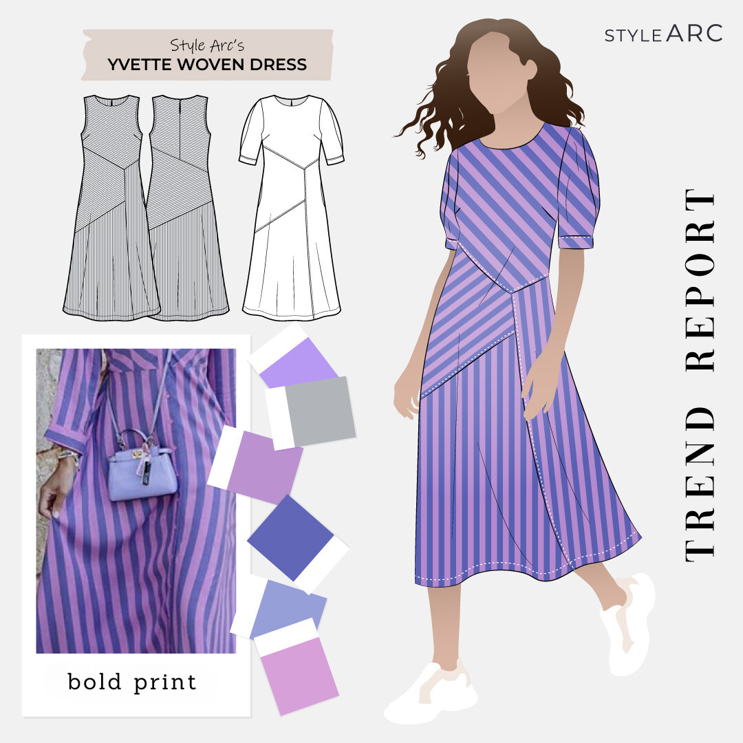 Bold Print | Yvette Woven Dress