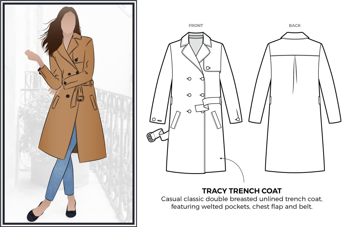 Tracy Trench Coat